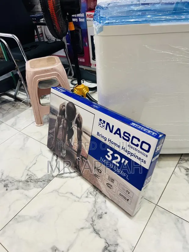 Check Out Authentic Nasco 32” Led Digital Satellite Television(Black) · Photo 1