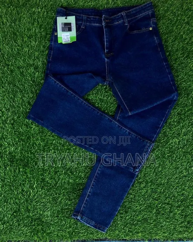 Buy Original Quality Men's Denim Deep Blue Jeans for Sale · Photo 1
