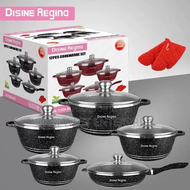 Desine Regina 12-Piece Non Stick Cookware Set · Photo 1