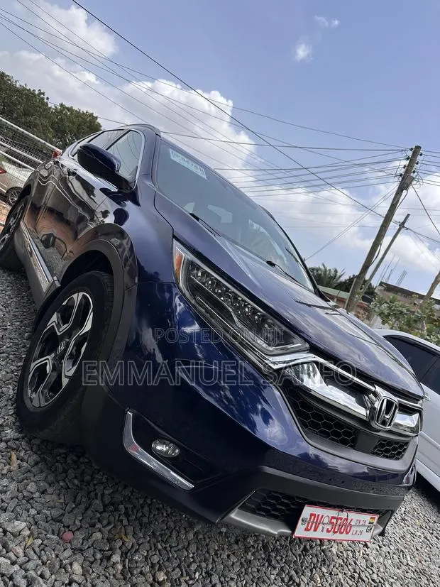 Honda CR-V Touring AWD 2019 Blue · Photo 1