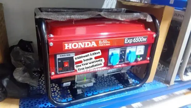Hard Engine Honda Generator 5.0kva 6500watt Petrol 5.0kva · Photo 1