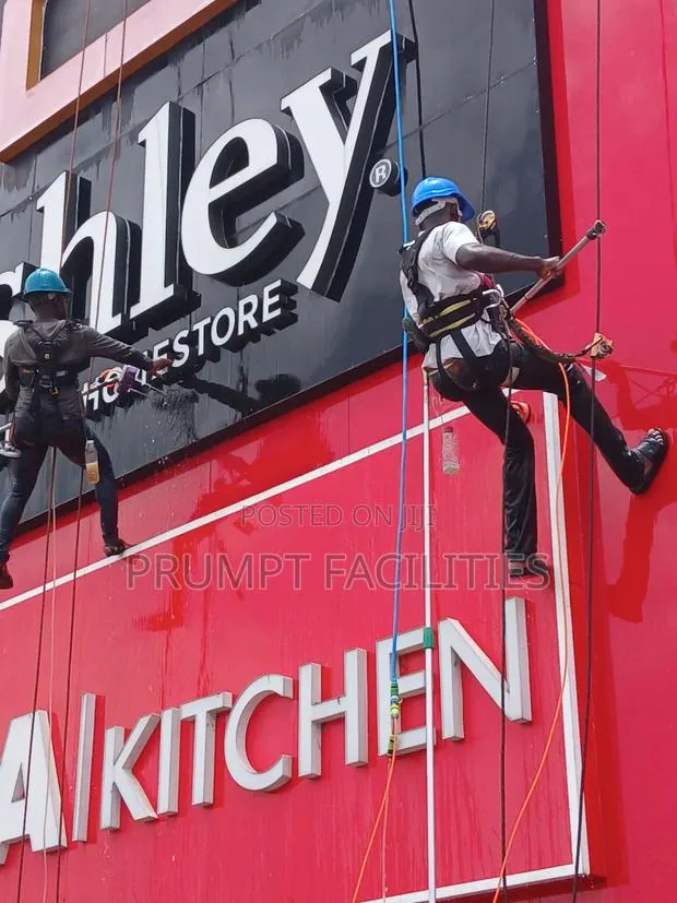 Exterior Wall Tiles Cleaning · Photo 1