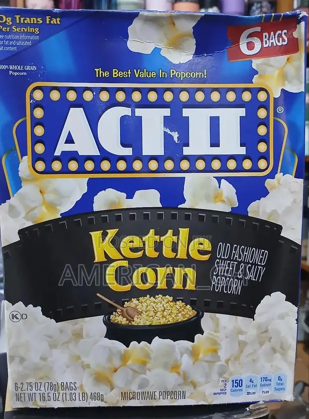 Aci Ii Kettle Corn Microwave Popcorn · Photo 1