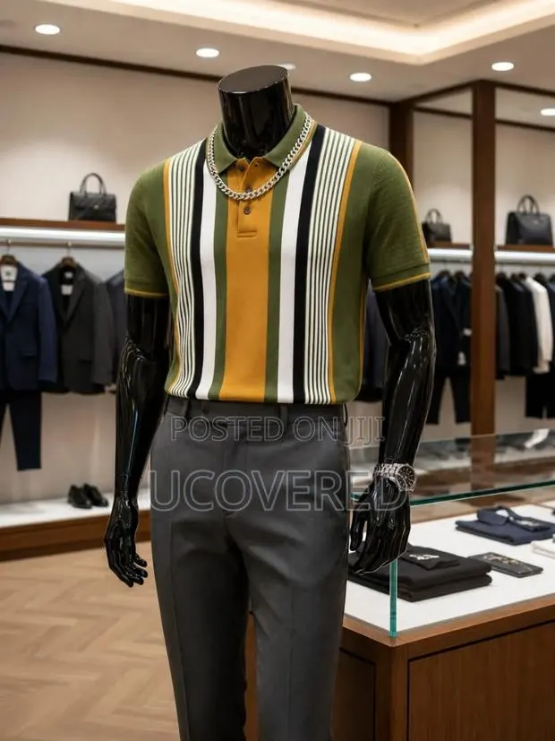 Men's Knitted Polo Shirts