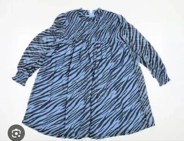 M S Girls Blue Long Dress · Photo 1