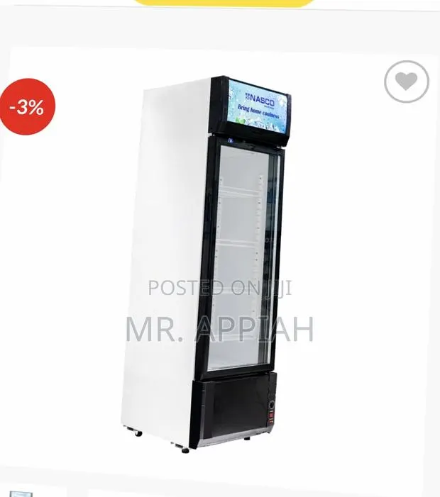 Quality Nasco 1 Door ElectricBeverage Cooler(Nas-Fl400-1dr) · Photo 1