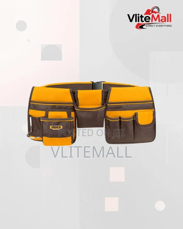 Waist Tool Bag Belt Multi-purpose Tool 10 Pockets Htbp020328 Ing-ts · Photo 1