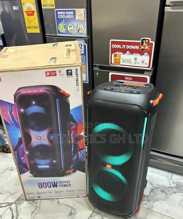 Choose Black JBL Partybox 710 Bluetooth 800 Watts Speaker · Photo 1