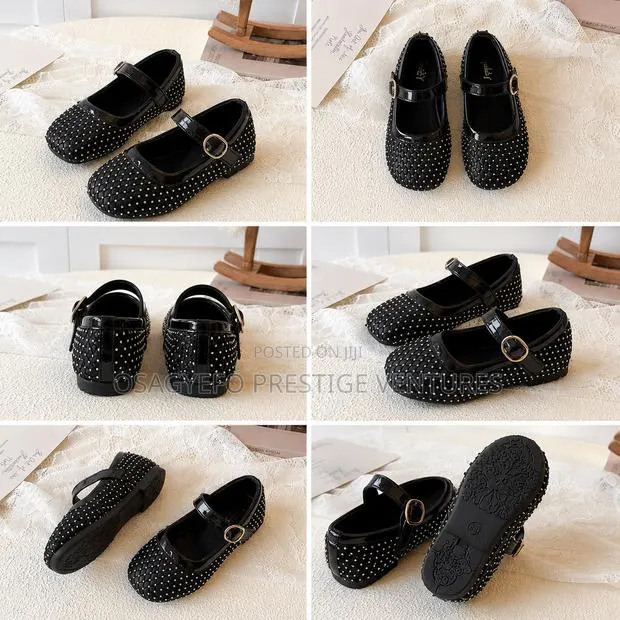 Girls’ Rhinestone Mary Jane Dress Shoes · Photo 2