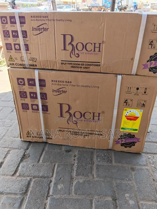 Roch 1.5hp Split Type AC Inverter (R32)gas
