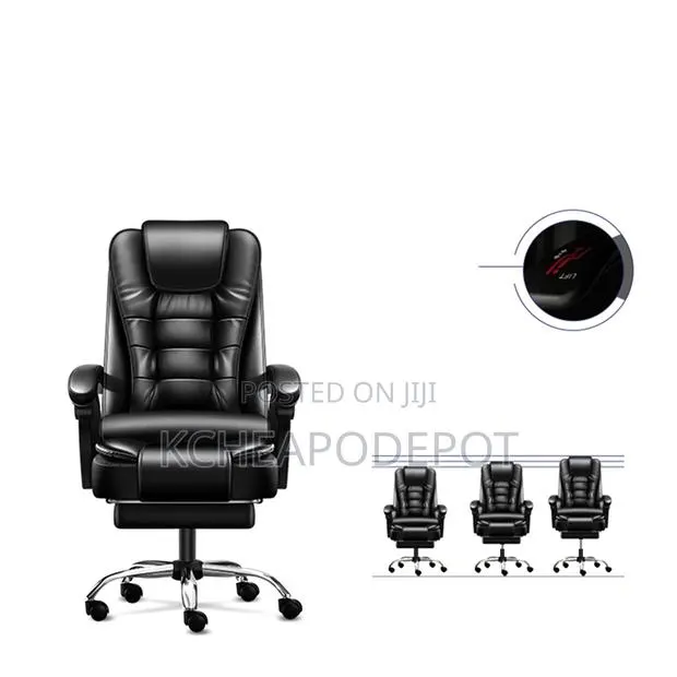 Office Swivel Chair With Footrest for Your Comfort · Photo 1