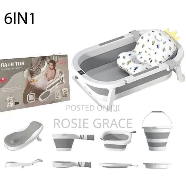 6 in 1 Foldable Baby Baby Bath Set · Photo 2