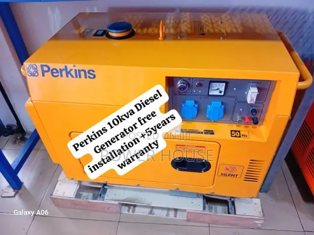 Energy Saver Plus Perkins Diesel Generator 10kva Silent · Photo 1