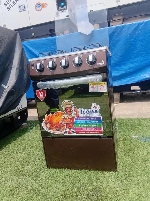 Icona 4 Burners Gas Cooker – Powerful Cooking for Every Kitchen · Photo 1