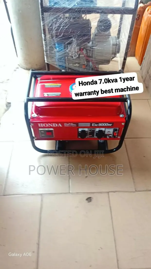 Original Honda 7.0kVA Pull Start Petrol Generator – Powerful, Fuel · Photo 1