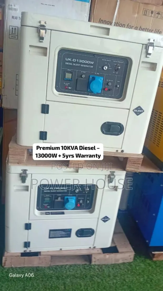 Strong Performance 10kva Uk-D Generator 13000w – 10kva Output, 5yrs · Photo 1