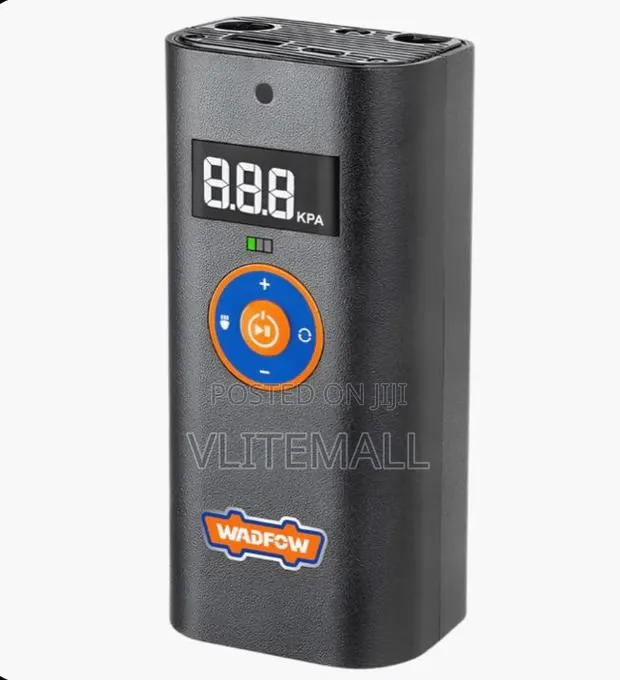 Wadfow 8v Cordless Auto Air Compressor - Waam572 · Photo 1