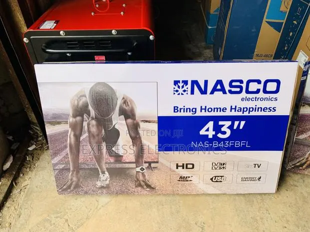 Limited Stock Nasco 43” FHD Satellite TV · Photo 1