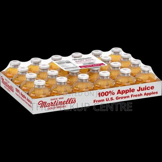 Martinelli's Apple Juice Premium 100% Pure Juice - Pack of 24 · Photo 1