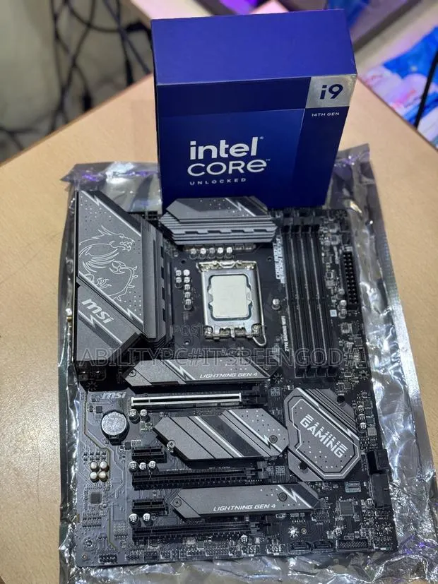 I9 14th 14900k & Msi Z790 WiFi Gaming Board · Photo 1