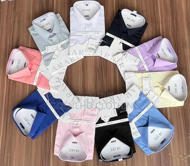 Plus Size Turkish Plain Shirt 4xl-6xl · Photo 1