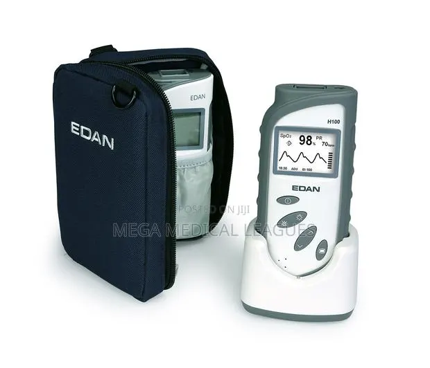 Edan H100b Pulse Oximeter With Charger Stand · Photo 1