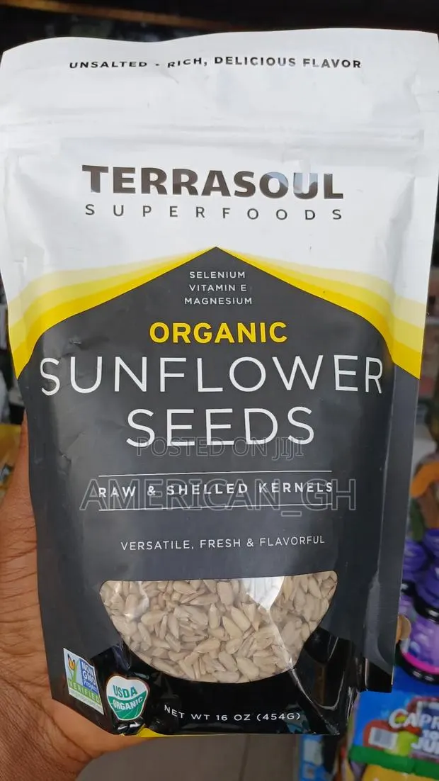 Organic Sunflower Seeds, 454g · Photo 1