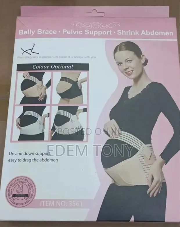 Pregnancy Maternity Belt Lumbar Back Support Waist Band Belly Brace · Photo 1