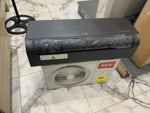 Hot Deals on Wooden Dark Grey 1.5hp Split TCL · Photo 1