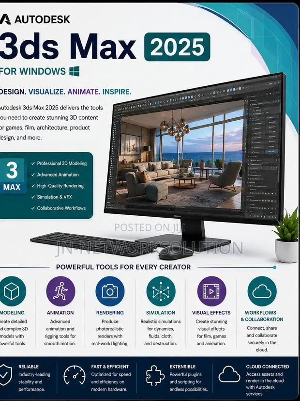 Autodesk 3ds Max 2025 for Windows · Photo 1