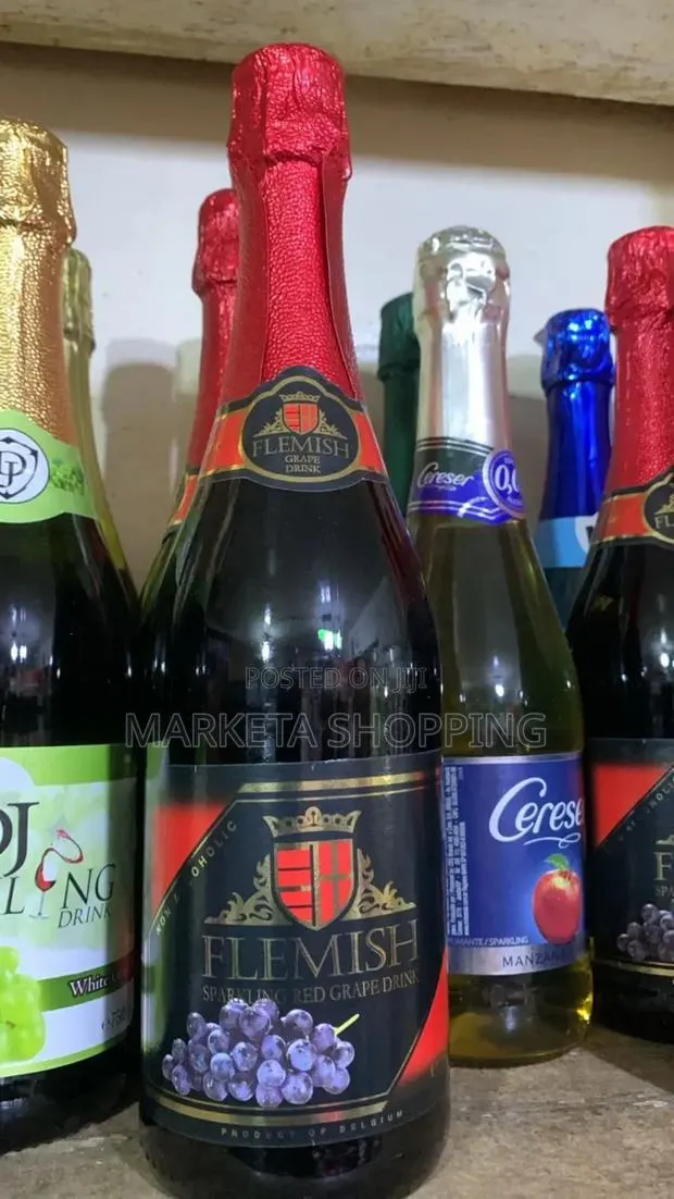 Flemish Sparkling Red Grapes 750ml · Photo 1