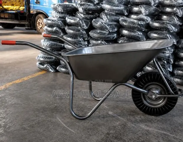 Heavy Duty Construction Trolley Wheel Barrow Farm Wheelbarrow · Photo 1
