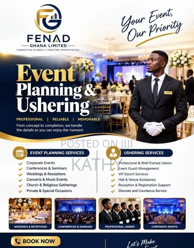 Are You Looking for an Event Planner or Ushers · Photo 1