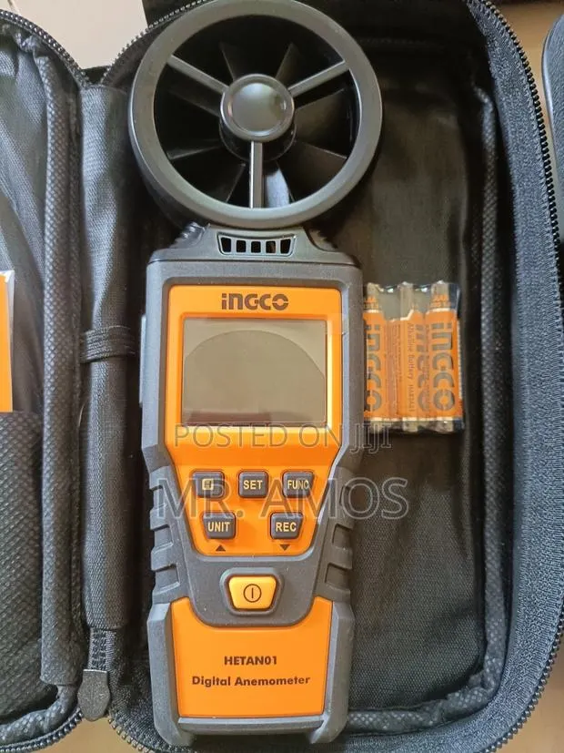 40m/S Digital Anemometer With Backlight Function - Hetano1 · Photo 1