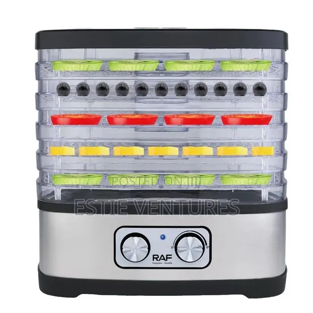 Electric Food Dehydrator, Featuring · Photo 1