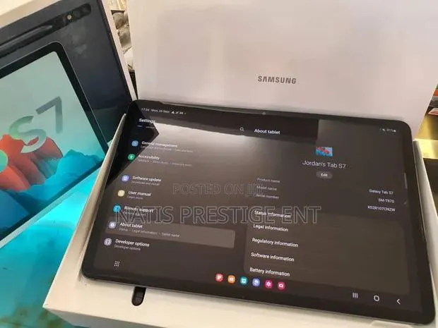 New Samsung Galaxy Tab S7 64 GB Black · Photo 1
