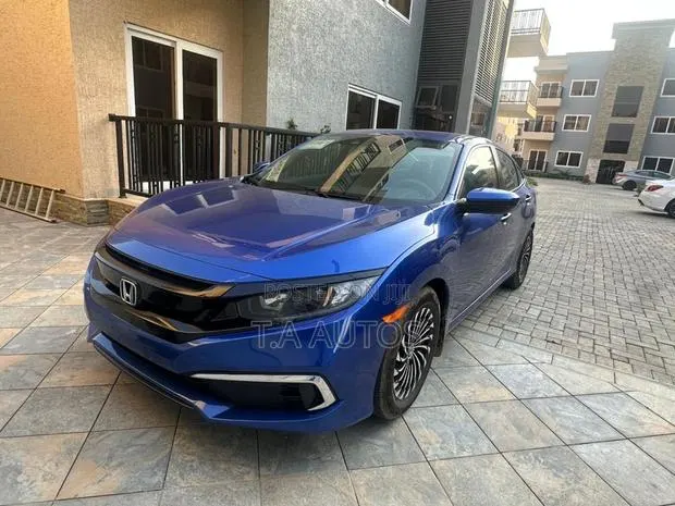 Honda Civic EX Sedan 2019 Blue · Photo 1