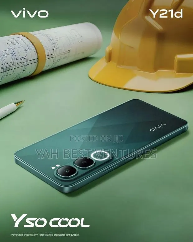 New Vivo Y21d 128 GB Green · Photo 1