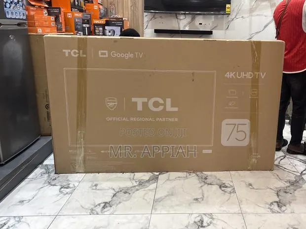 Order TCL 75 Inch Uhd Smart Screen Television(Black) · Photo 1