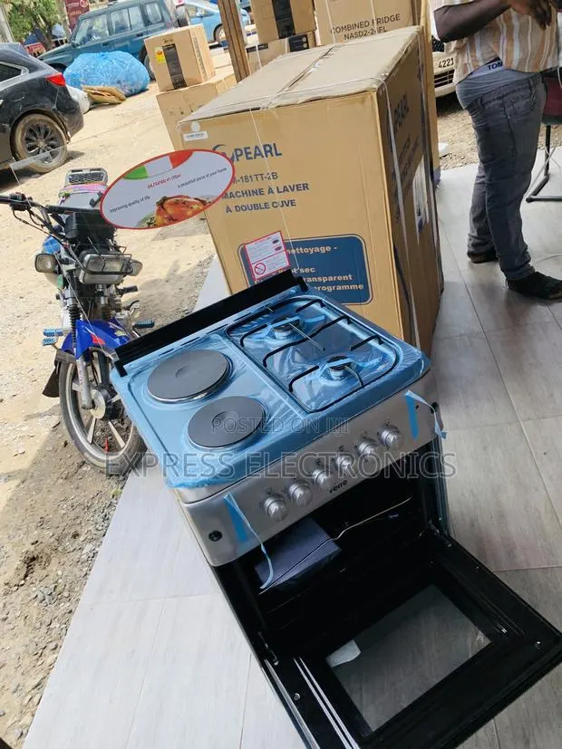 2-2 Stove Gas Electric Oven Volcano 60/60 · Photo 1