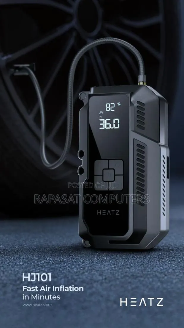 HEATZ HJ101 4 In1 Jump Starter 1600A Built in Air Inflator · Photo 1