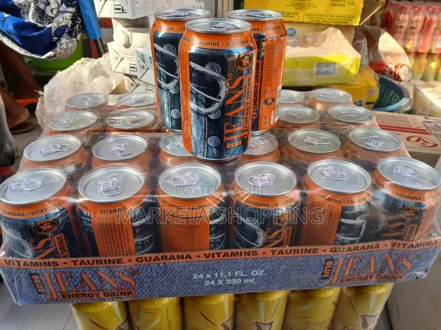 Blue Jeans Energy Drink 330mlx24 · Photo 1
