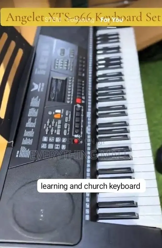 Brand New Angelet XTS-966 Electronic Keyboard for Learning Church · Photo 1