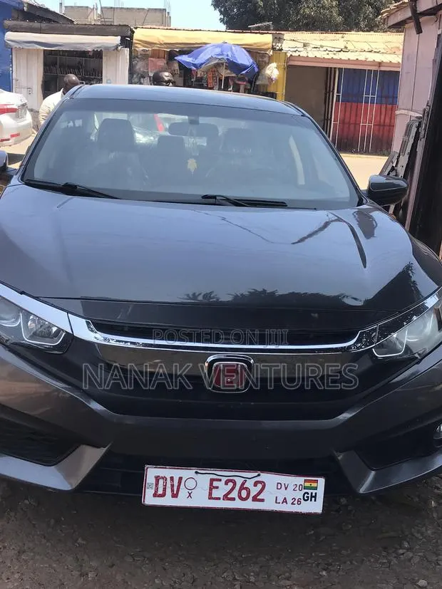Honda Civic Touring Sedan 2018 Gray · Photo 1