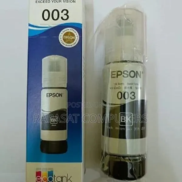 Epson 003 Black Ink Bottle · Photo 1