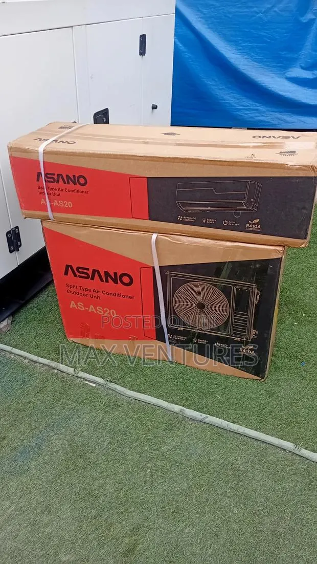 Asano AS-AS20 R410 AC | 18000btu Split AC Refined Modern Style 2.0hp · Photo 1