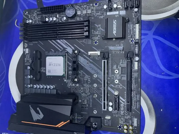 Gigabyte B550m AMD 4 Aorus Elite+AMD Ryzen5 4500 · Photo 1