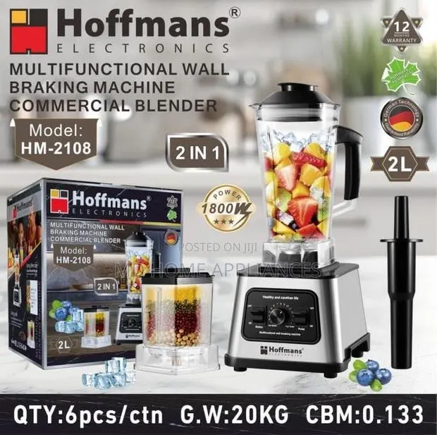 Hoffman(HM-2108). 2 in 1 Blender · Photo 1