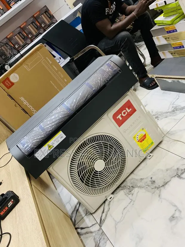Hot Best Airflow Split Dark Grey Inverter TCL 1.5hp · Photo 1