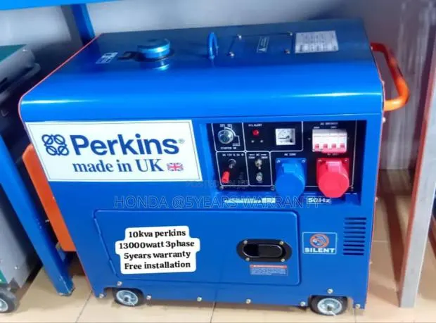 Power Supply 3phase 10kva Perkins 13000watt Diesel 10kva · Photo 1